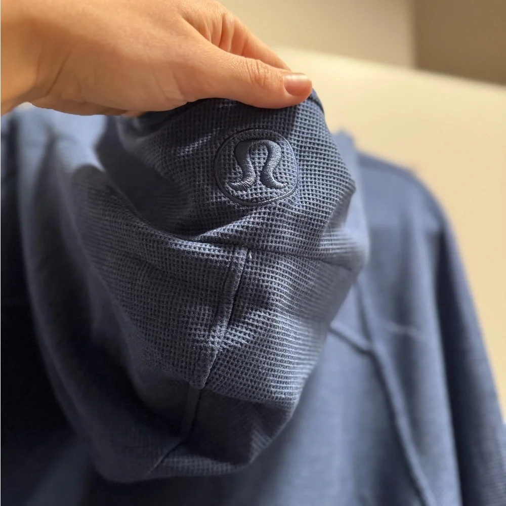 Lululemon Scuba Oversized Full-Zip Hoodie Waffle - Picture 7 of 8